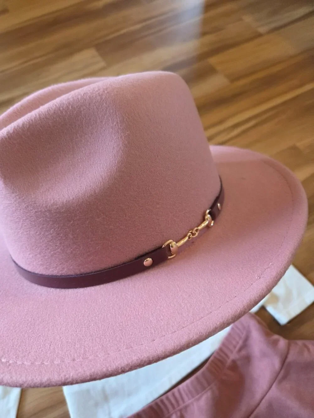 Cynthia Rowley Pink Cowgirl Outfit Skirt, Shirt and Hat Girls Size 7-8